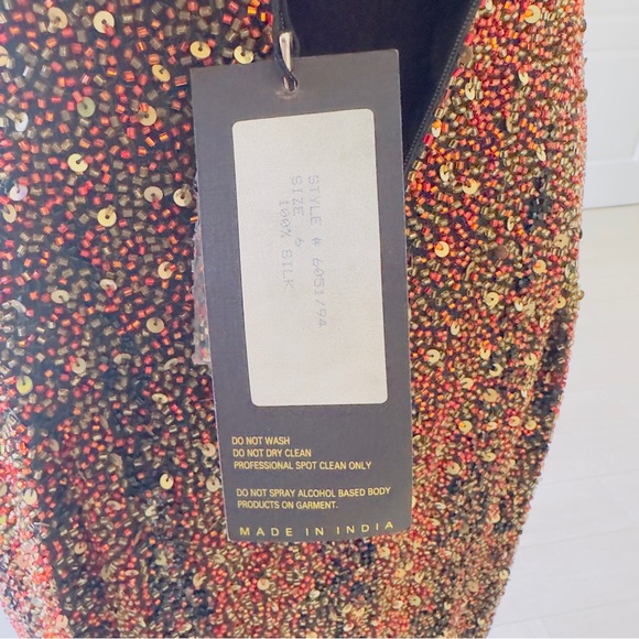 Naeem Khan Riazee Sequin Gown. Brand New with tags. Saks - Picture 9 of 16